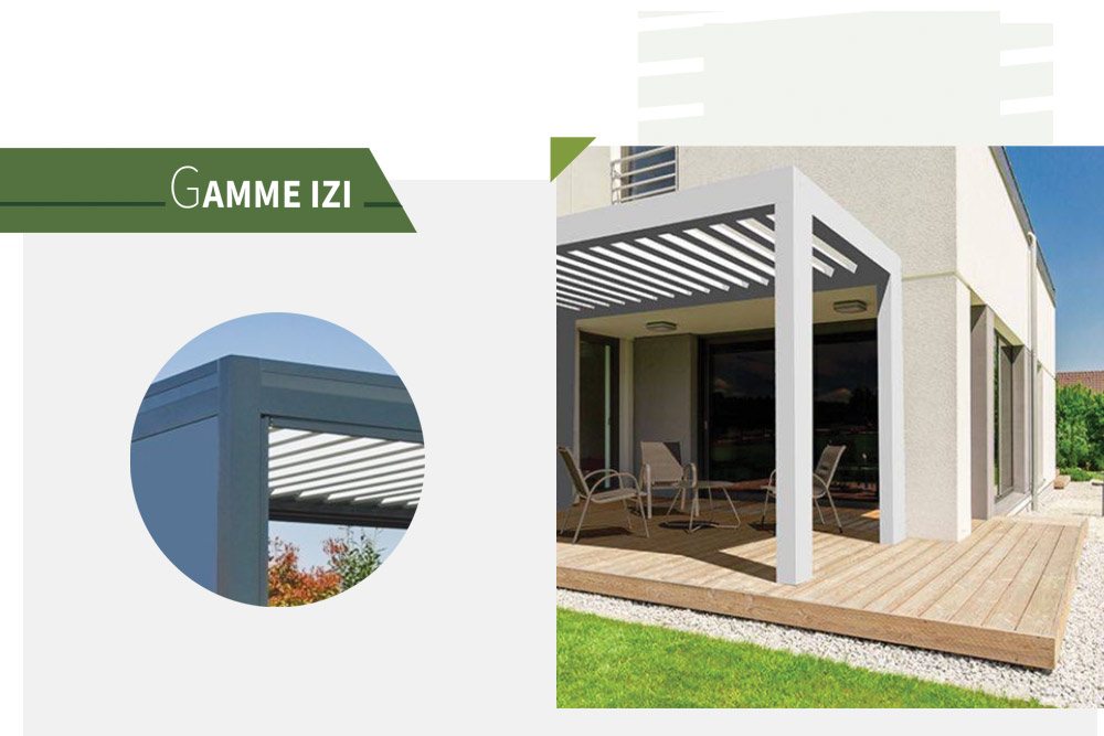 pergola gamme IZI