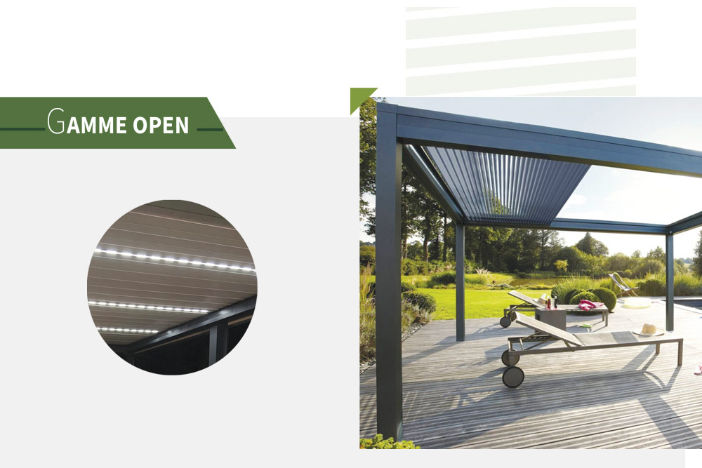 pergola gamme OPEN