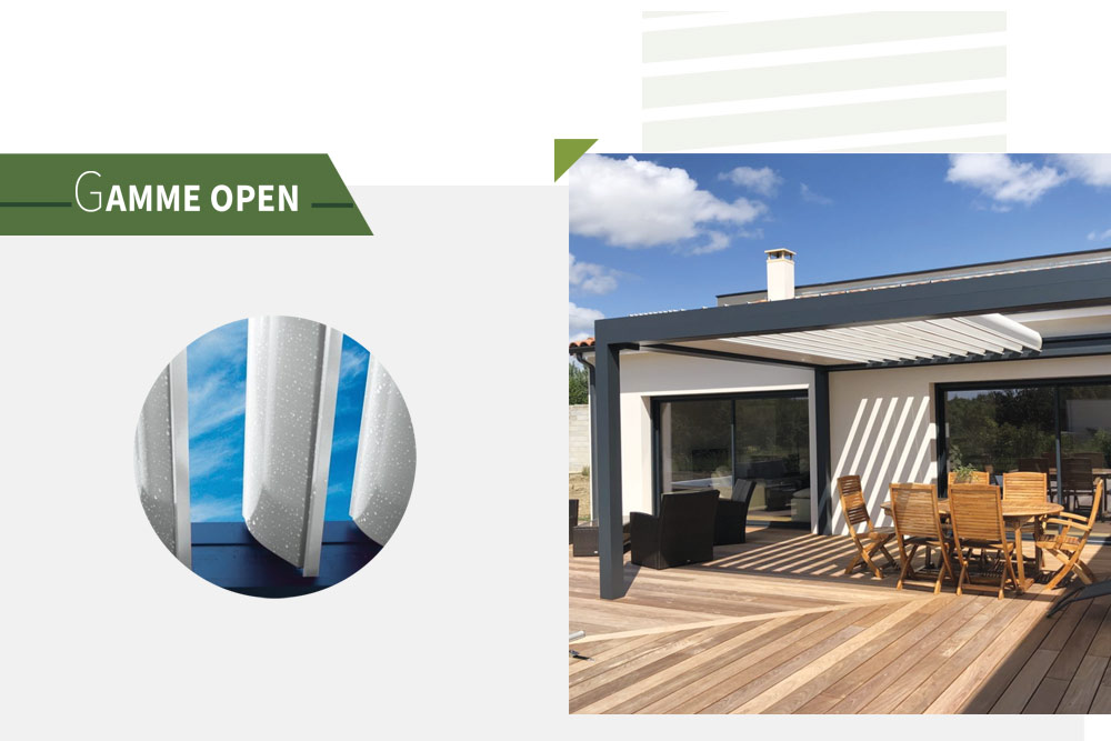 pergola gamme OPEN